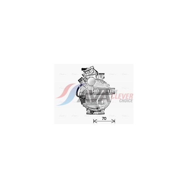 Kompressor, klimatanläggning 12V Ava quality cooling MSAK773 AVA QUALITY COOLING Kompressor, klimatanläggning 12V Ava quality cooling MSAK773 AVA QUALITY COOLING