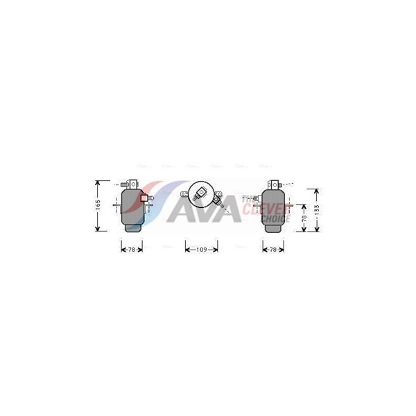 Torkfilter Ava quality cooling MSD006 AVA QUALITY COOLING Torkfilter Ava quality cooling MSD006 AVA QUALITY COOLING