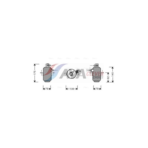 Torkfilter Ava quality cooling MSD081 AVA QUALITY COOLING Torkfilter Ava quality cooling MSD081 AVA QUALITY COOLING