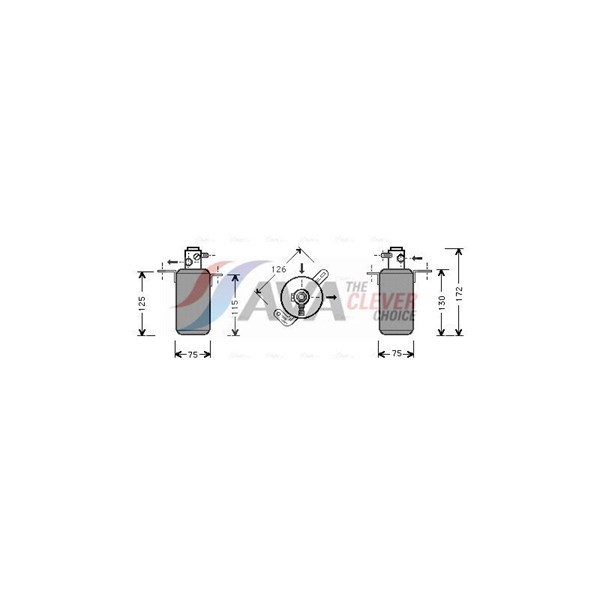 Torkfilter Ava quality cooling MSD267 AVA QUALITY COOLING