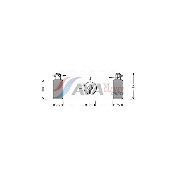 Torkfilter Ava quality cooling MSD291 AVA QUALITY COOLING Torkfilter Ava quality cooling MSD291 AVA QUALITY COOLING