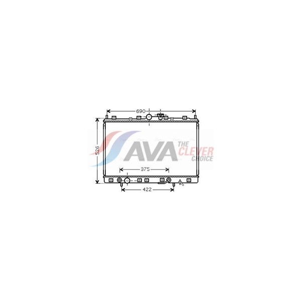 Kylare, motorkylning Ava quality cooling MT2190 AVA QUALITY COOLING