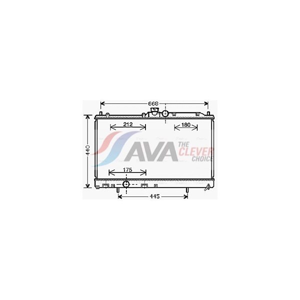 Kylare, motorkylning Ava quality cooling MT2195 AVA QUALITY COOLING