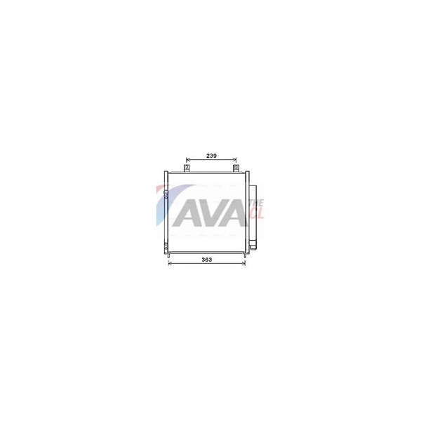 Kondensor, klimatanläggning Ava quality cooling MT5251D AVA QUALITY COOLING Kondensor, klimatanläggning Ava quality cooling MT5251D AVA QUALITY COOLING
