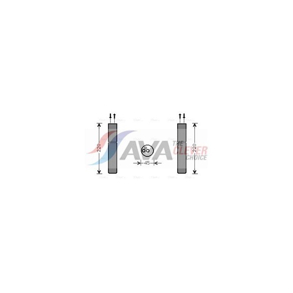 Torkfilter Ava quality cooling MTD233 AVA QUALITY COOLING Torkfilter Ava quality cooling MTD233 AVA QUALITY COOLING