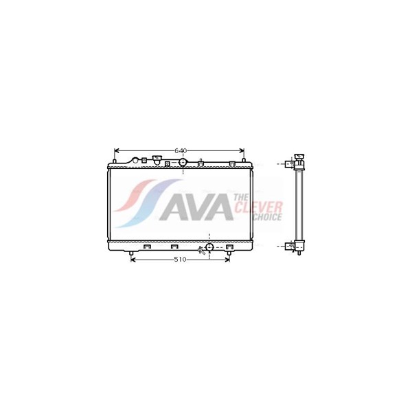 Kylare, motorkylning Ava quality cooling MZ2153 AVA QUALITY COOLING