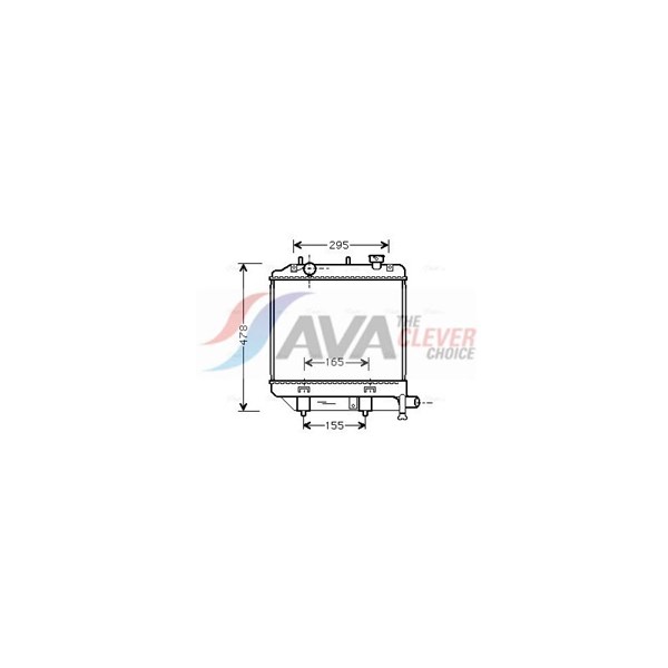 Kylare, motorkylning Ava quality cooling MZ2172 AVA QUALITY COOLING