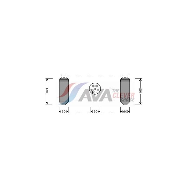 Torkfilter Ava quality cooling MZD052 AVA QUALITY COOLING