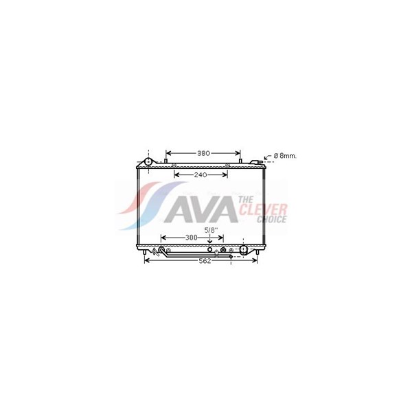 Kylare, motorkylning Ava quality cooling OL2405 AVA QUALITY COOLING Kylare, motorkylning Ava quality cooling OL2405 AVA QUALITY COOLING