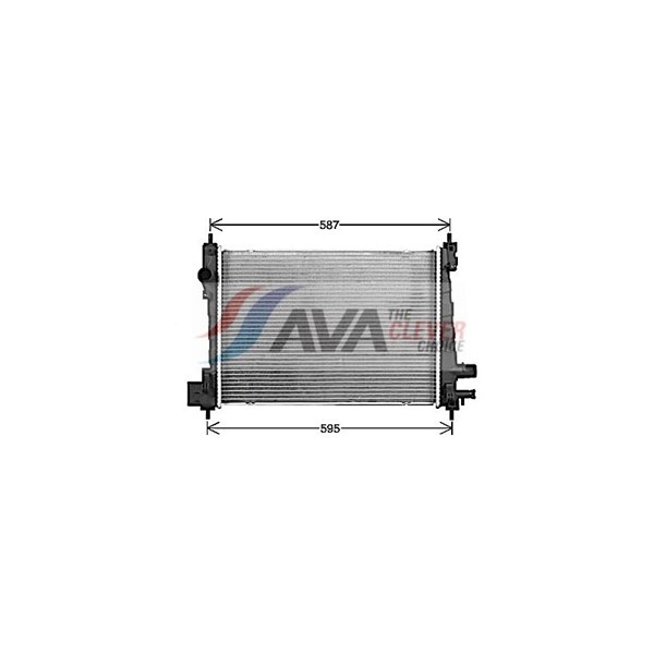 Kylare, motorkylning Ava quality cooling OL2706 AVA QUALITY COOLING