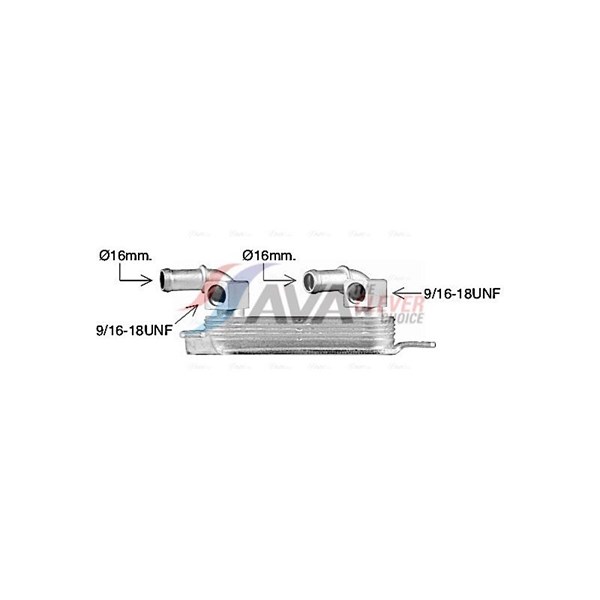 Oljekylare, automatisk transmission Oljekylare, automatisk transmission