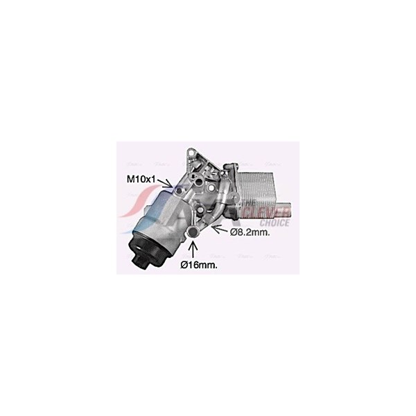 Oljekylare, motor