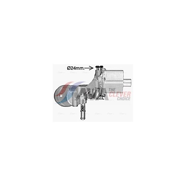 Oljekylare, motor