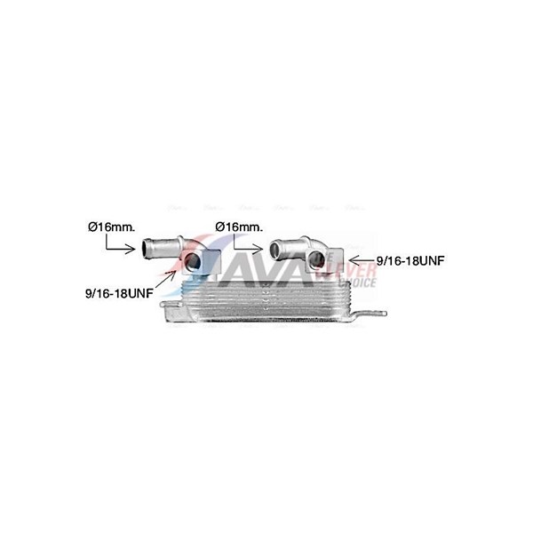Oljekylare, automatisk transmission Oljekylare, automatisk transmission