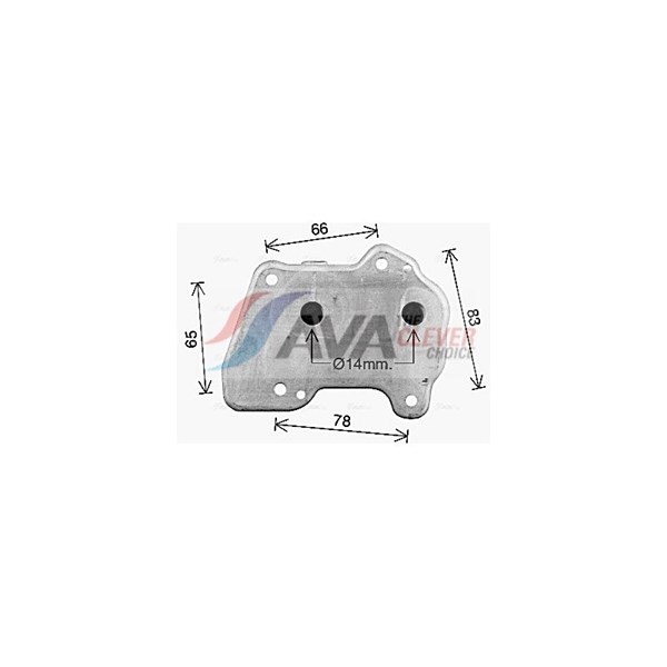 Oljekylare, motor