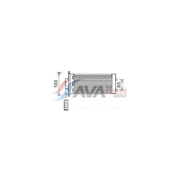 Värmeväxlare, kupévärme, Fram Ava quality cooling OL6573 AVA QUALITY COOLING