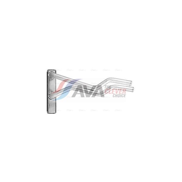 Värmeväxlare, kupévärme Ava quality cooling OL6718 AVA QUALITY COOLING