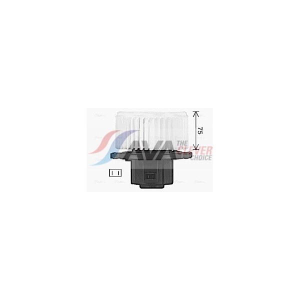 Kupéfläkt 12V, Fram Kupéfläkt 12V, Fram