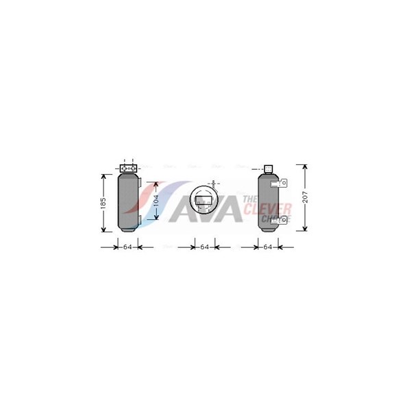 Torkfilter Ava quality cooling OLD282 AVA QUALITY COOLING Torkfilter Ava quality cooling OLD282 AVA QUALITY COOLING