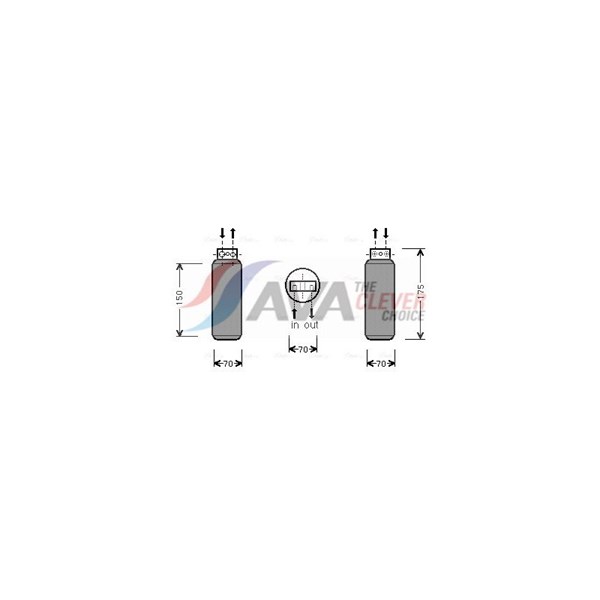 Torkfilter Ava quality cooling OLD291 AVA QUALITY COOLING Torkfilter Ava quality cooling OLD291 AVA QUALITY COOLING
