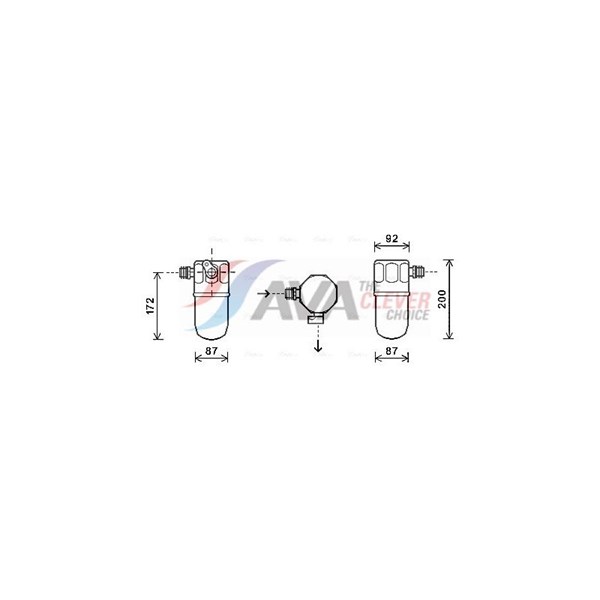 Torkfilter Ava quality cooling OLD563 AVA QUALITY COOLING Torkfilter Ava quality cooling OLD563 AVA QUALITY COOLING