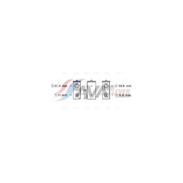 Expansionsventil, klimatanläggning Ava quality cooling PE1376 AVA QUALITY COOLING Expansionsventil, klimatanläggning Ava quality cooling PE1376 AVA QUALITY COOLING