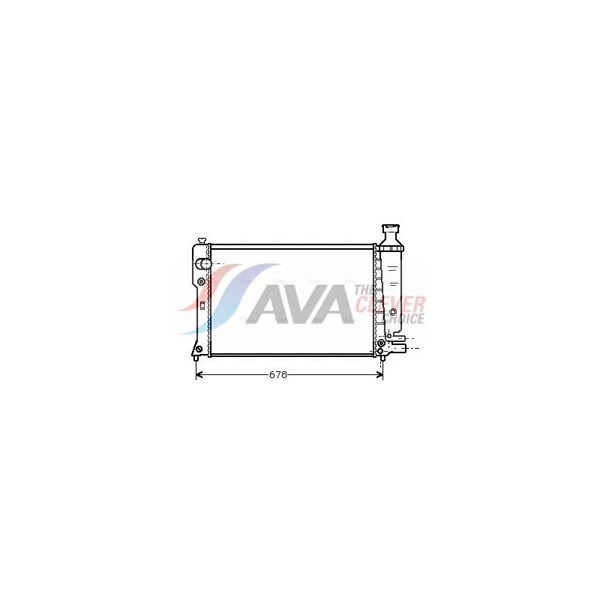 Kylare, motorkylning Ava quality cooling PE2097 AVA QUALITY COOLING Kylare, motorkylning Ava quality cooling PE2097 AVA QUALITY COOLING