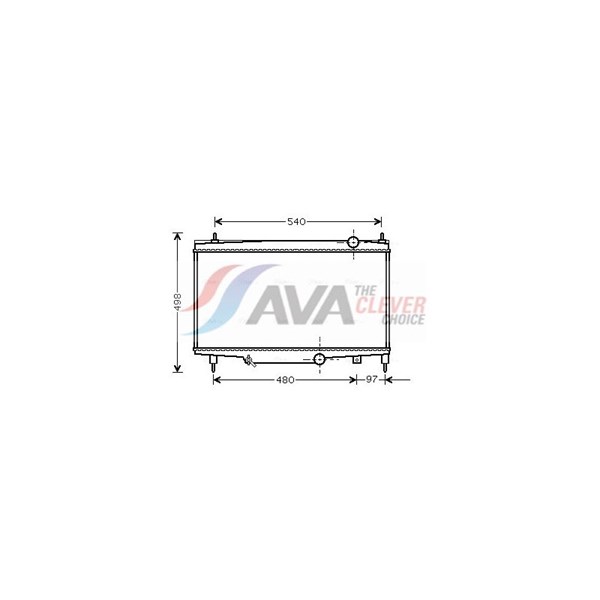 Kylare, motorkylning Ava quality cooling PE2229 AVA QUALITY COOLING Kylare, motorkylning Ava quality cooling PE2229 AVA QUALITY COOLING