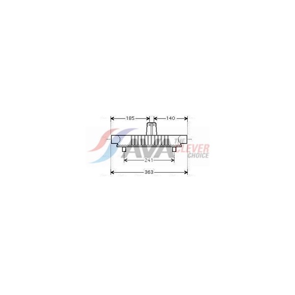 Oljekylare, motor Ava quality cooling PE4404 AVA QUALITY COOLING Oljekylare, motor Ava quality cooling PE4404 AVA QUALITY COOLING