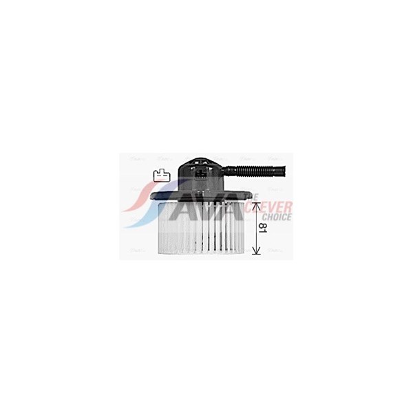 Kupéfläkt 12V Ava quality cooling PE8428 AVA QUALITY COOLING Kupéfläkt 12V Ava quality cooling PE8428 AVA QUALITY COOLING