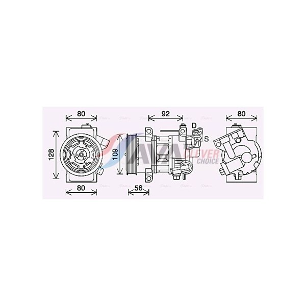 Kompressor, klimatanläggning Ava quality cooling PEAK418 AVA QUALITY COOLING Kompressor, klimatanläggning Ava quality cooling PEAK418 AVA QUALITY COOLING