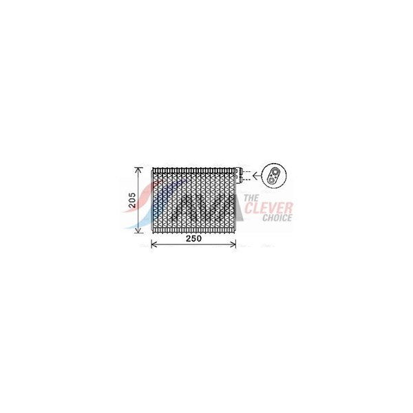 Förångare, klimatanläggning Ava quality cooling PEV352 AVA QUALITY COOLING Förångare, klimatanläggning Ava quality cooling PEV352 AVA QUALITY COOLING