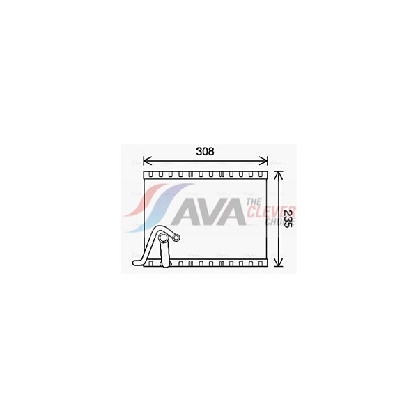 Förångare, klimatanläggning Ava quality cooling PEV401 AVA QUALITY COOLING Förångare, klimatanläggning Ava quality cooling PEV401 AVA QUALITY COOLING