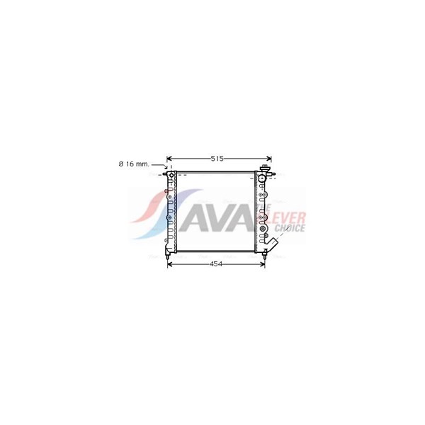 Kylare, motorkylning Ava quality cooling RT2041 AVA QUALITY COOLING Kylare, motorkylning Ava quality cooling RT2041 AVA QUALITY COOLING