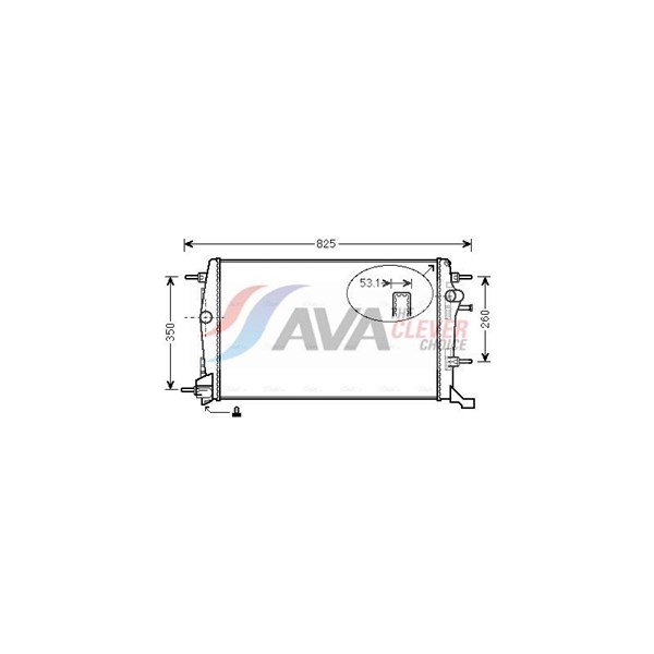 Kylare, motorkylning Ava quality cooling RT2414 AVA QUALITY COOLING