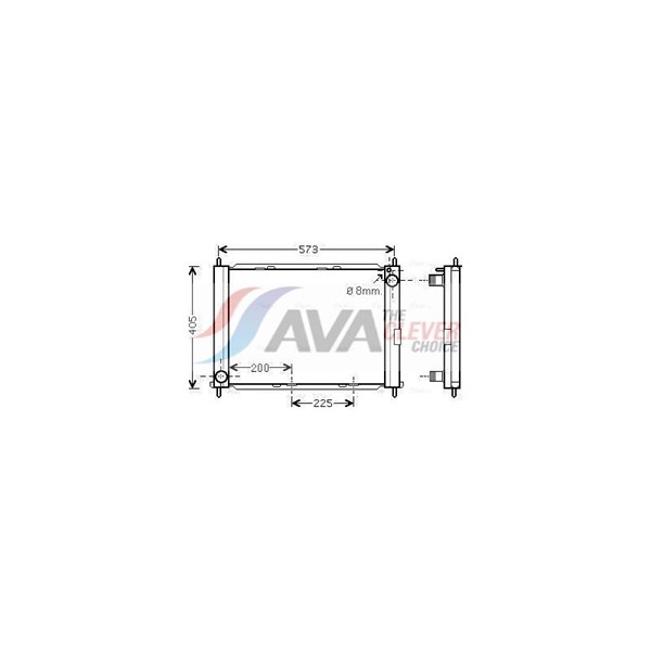 Kylare, motorkylning Ava quality cooling RT2652 AVA QUALITY COOLING Kylare, motorkylning Ava quality cooling RT2652 AVA QUALITY COOLING
