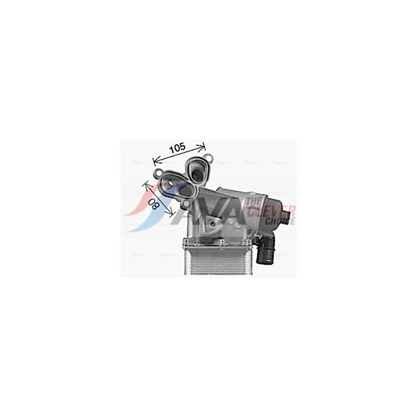 Oljekylare, motor
