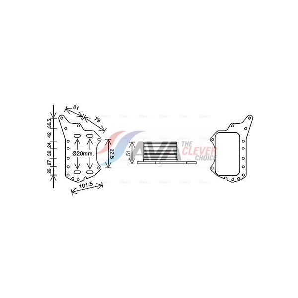 Oljekylare, motor
