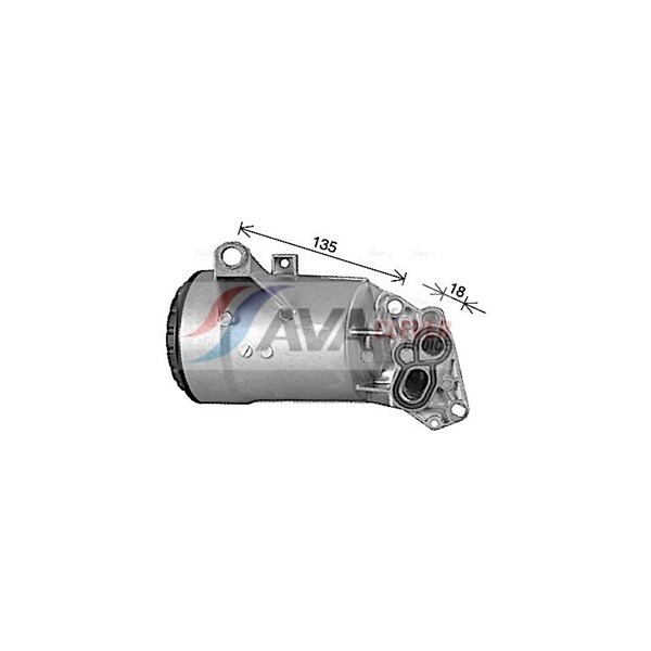 Oljekylare, motor