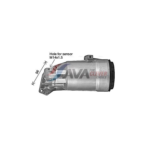 Oljekylare, motor