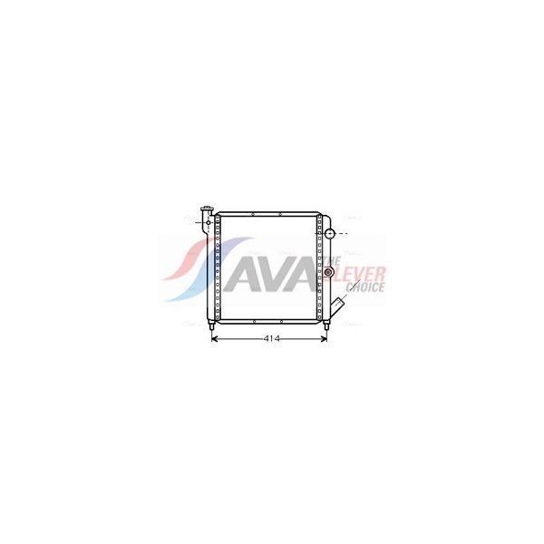 Kylare, motorkylning Ava quality cooling RTA2063 AVA QUALITY COOLING