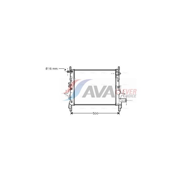 Kylare, motorkylning Ava quality cooling RTA2217 AVA QUALITY COOLING