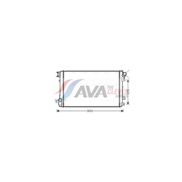 Kylare, motorkylning Ava quality cooling RTA2408 AVA QUALITY COOLING