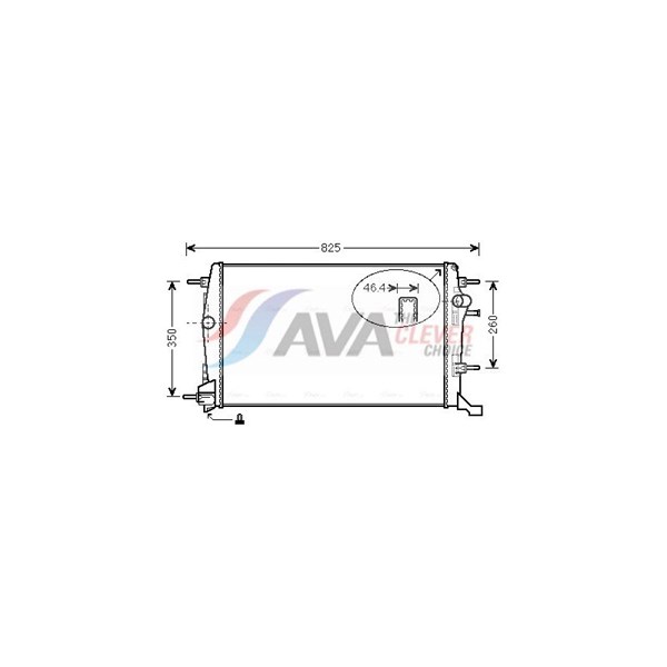 Kylare, motorkylning Ava quality cooling RTA2616 AVA QUALITY COOLING