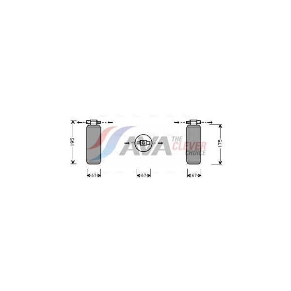 Torkfilter Ava quality cooling RTD015 AVA QUALITY COOLING