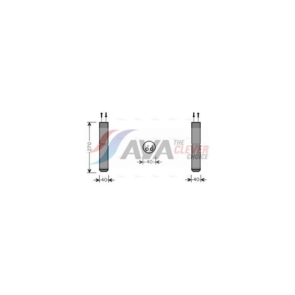 Torkfilter Ava quality cooling RTD493 AVA QUALITY COOLING Torkfilter Ava quality cooling RTD493 AVA QUALITY COOLING