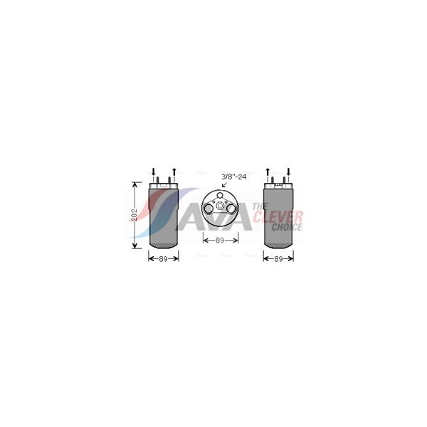 Torkfilter Ava quality cooling RTD555 AVA QUALITY COOLING Torkfilter Ava quality cooling RTD555 AVA QUALITY COOLING