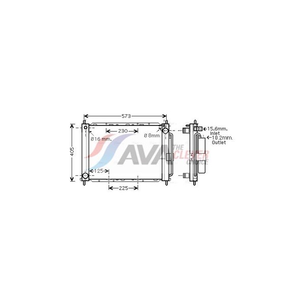 Kylmodul Ava quality cooling RTM405 AVA QUALITY COOLING
