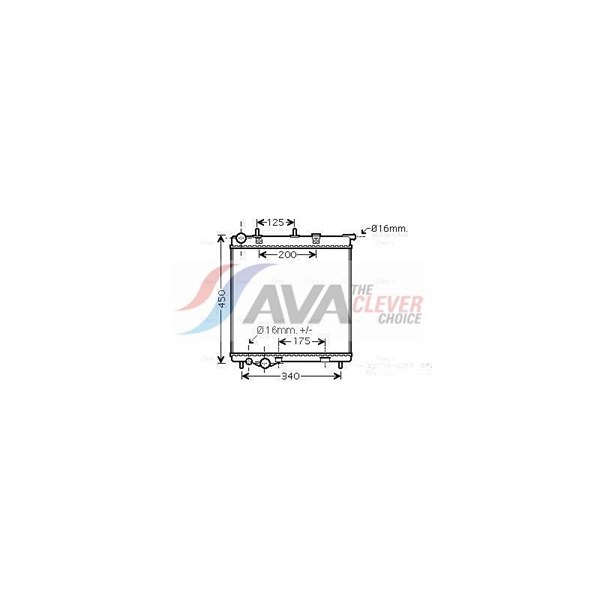 Kylare, motorkylning Ava quality cooling SS2001 AVA QUALITY COOLING