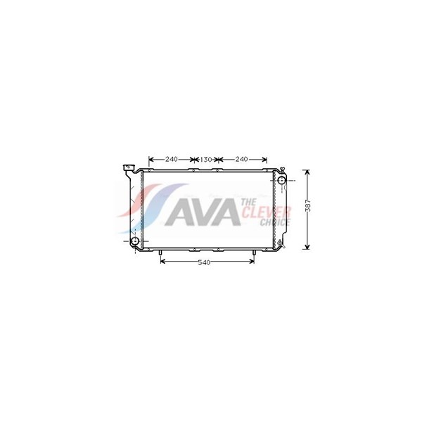 Kylare, motorkylning Ava quality cooling SU2010 AVA QUALITY COOLING Kylare, motorkylning Ava quality cooling SU2010 AVA QUALITY COOLING
